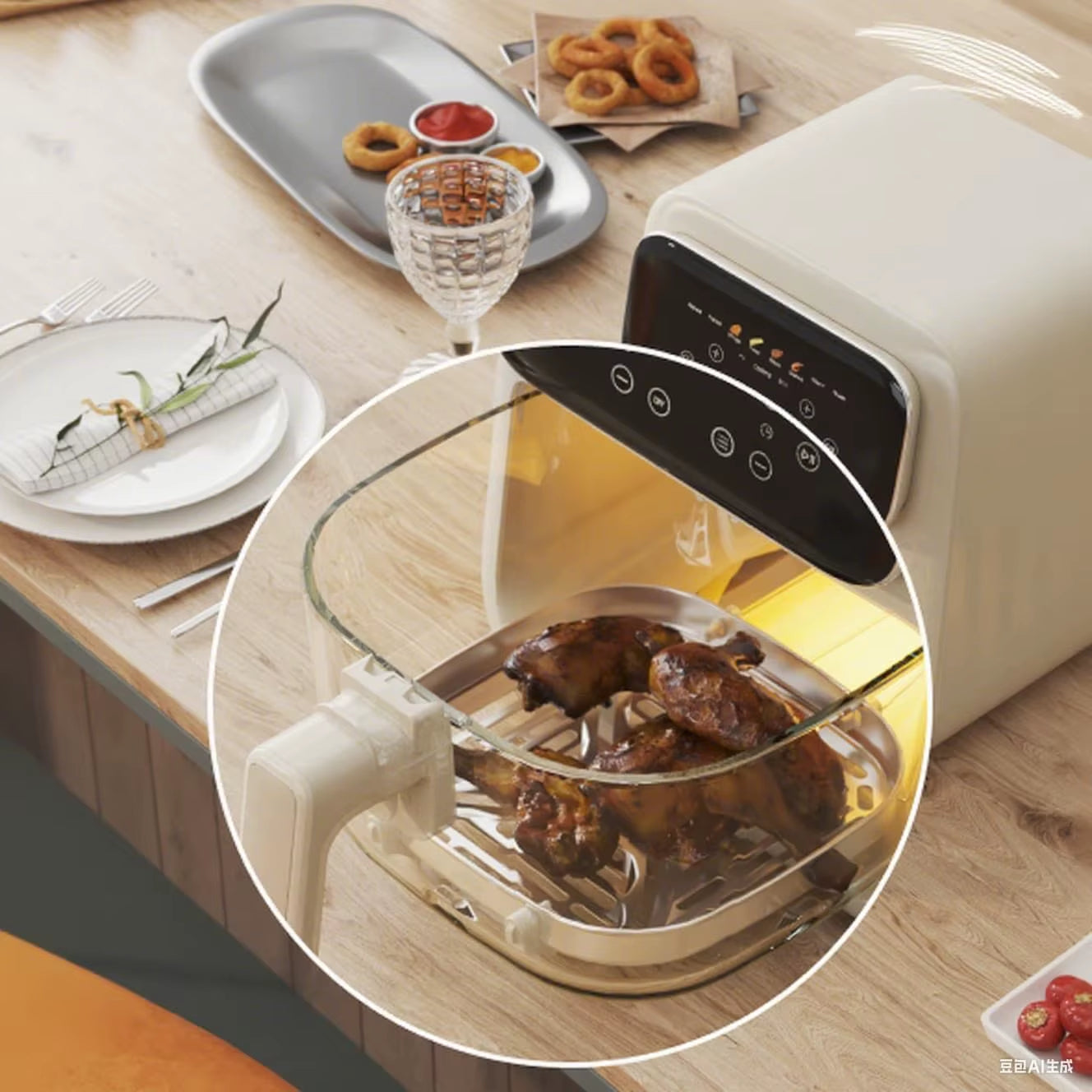Non Toxic Glass Air Fryer