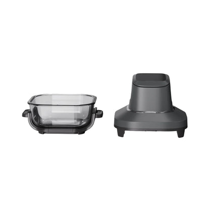 Digital Smart Non-Toxic Air Fryer Thermostat Glass Bowl Portable Turbo Deep Fryer
